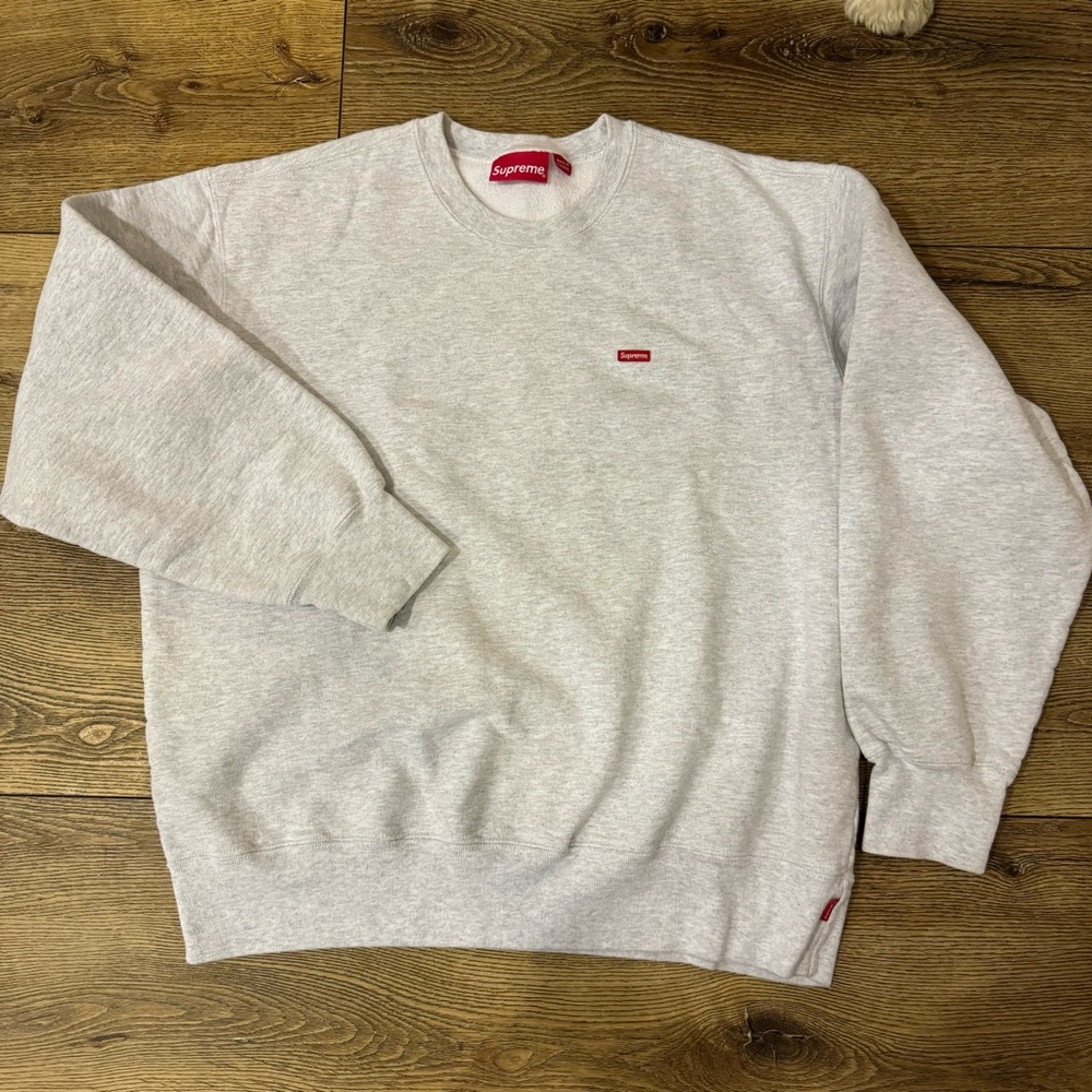 Supreme h.grey pullover top